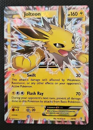 Jolteon EX, graded 9.0