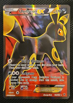 Umbreon EX (Full Art), graded 9.0