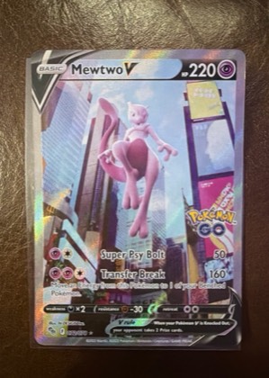 Mewtwo V, graded 8.0