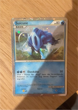 Suicune, graded 7.5