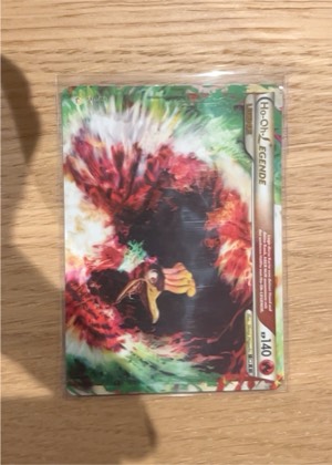 Ho-Oh Legend (Top), graded 7.5