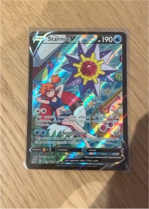 Starmie V, graded 9.0