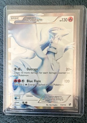 Reshiram, graded 9.0