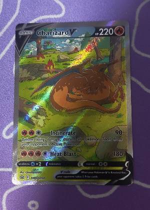 Charizard V graded 9