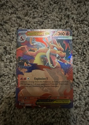 Mega Charizard Y ex - 022/217 graded 8