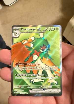 Decidueye ex - 100/088 graded 9