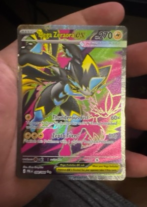 Mega Zeraora ex, graded 9.0