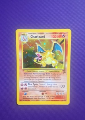 Charizard graded 8