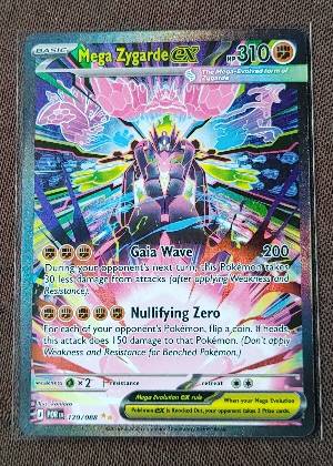Mega Zygarde ex, graded 9.0
