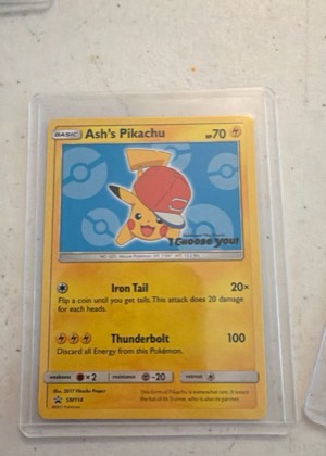 Ash's Pikachu, graded 9.0