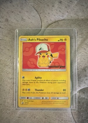 Ash's Pikachu, graded 9.0