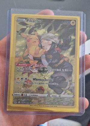 Pikachu, graded 9.0