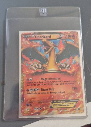 Charizard EX, graded 9.0
