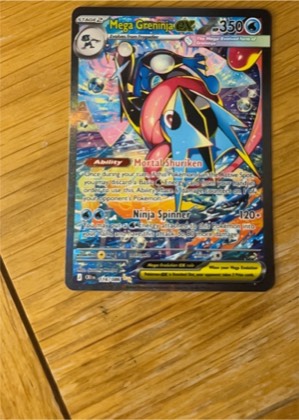 Mega Greninja ex graded 8.5