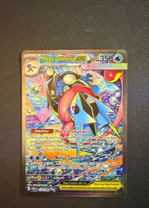Mega Greninja ex, graded 9.0