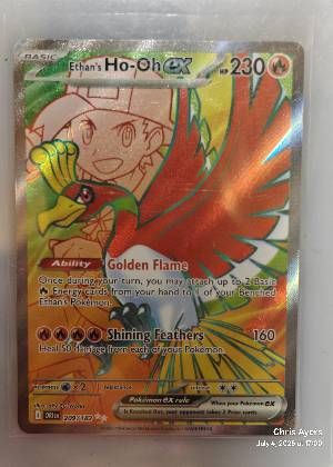 Ethan's Ho-Oh ex graded 9