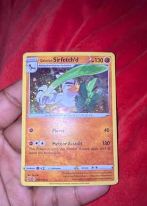 Galarian Sirfetch'd, graded 7.5