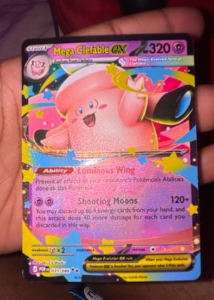 Mega Clefable ex - 031/088 graded 8.5