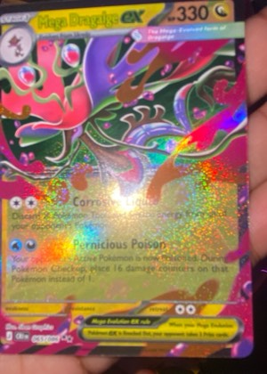Mega Dragalge ex - 065/086 graded 8