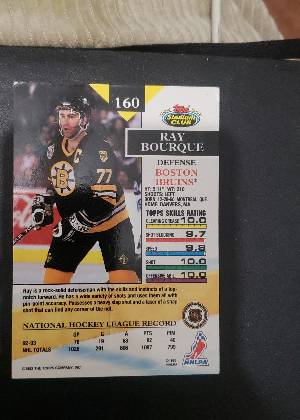 Ray Bourque, graded 8.0