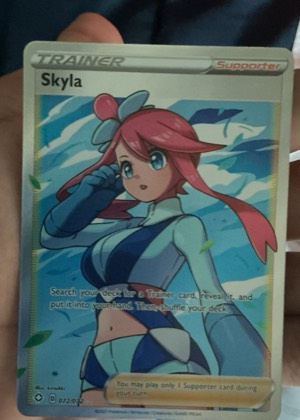 Skyla (Full Art), graded 9.0