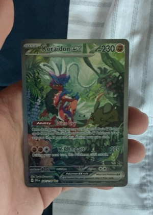 Koraidon ex, graded 9.0