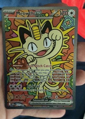 Meowth ex, graded 9.0