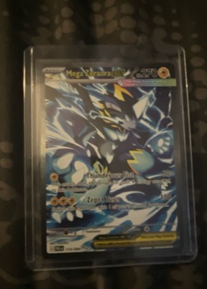Mega Zeraora ex - 114/084 graded 8