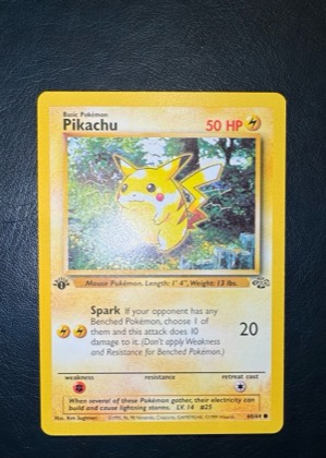 Pikachu, graded 9.0
