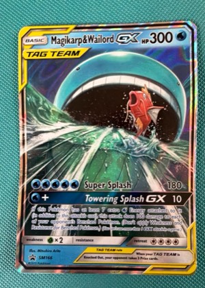Magikarp & Wailord GX, graded 9.0