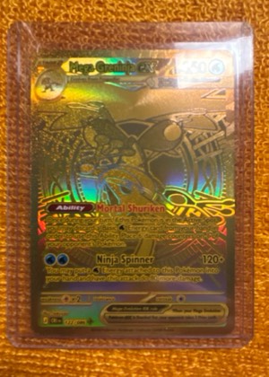 Mega Greninja ex, graded 8.0