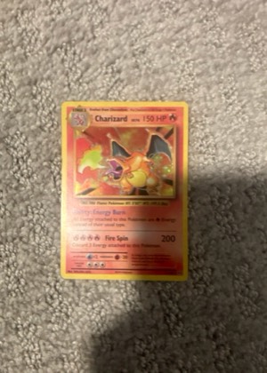 Charizard graded 8