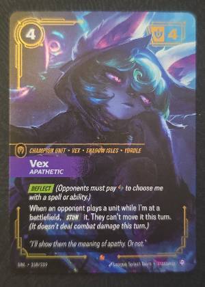 Vex - Apathetic, graded 9.0