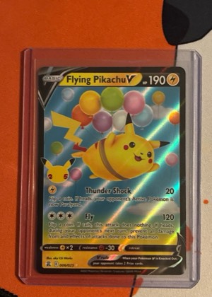 Flying Pikachu V, graded 9.0