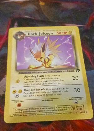 Dark Jolteon graded 8