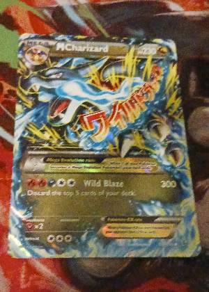 M Charizard EX (Y), graded 8.0