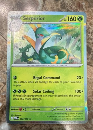 Serperior, graded 9.0
