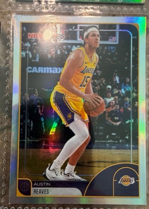 2025-26 Panini NBA Hoops Austin Reaves, graded 8.5