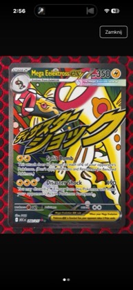 Mega Eelektross ex, graded 9.5