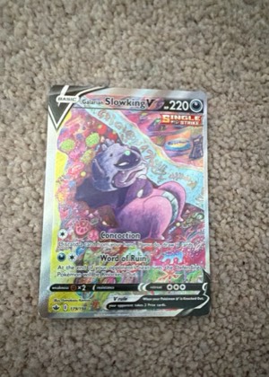 Galarian Slowking V (Alternate Full Art), graded 9.5