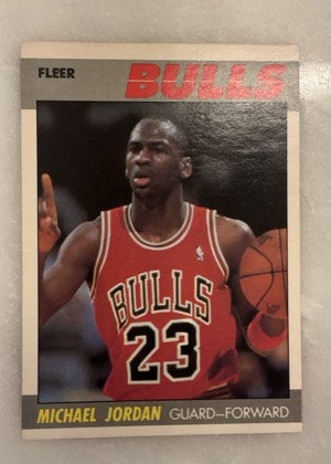 Michael Jordan, graded 7.5