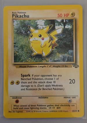 Pikachu graded 9