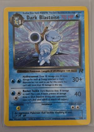 Dark Blastoise, graded 9.5