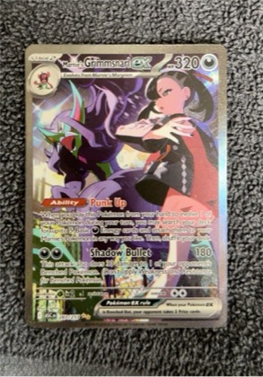 Marnie's Grimmsnarl ex graded 8.5