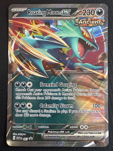 Roaring Moon ex, graded 9.5