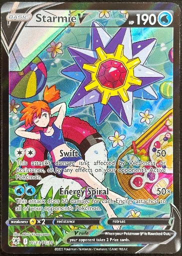 Starmie V, graded 9.0