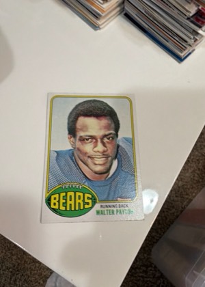 Walter Payton, graded 8.0