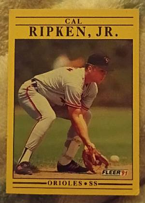 Cal Ripken, Jr., graded 8.0