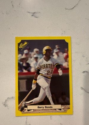 Barry Bonds, graded 8.5