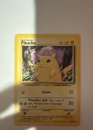 Pikachu graded 8